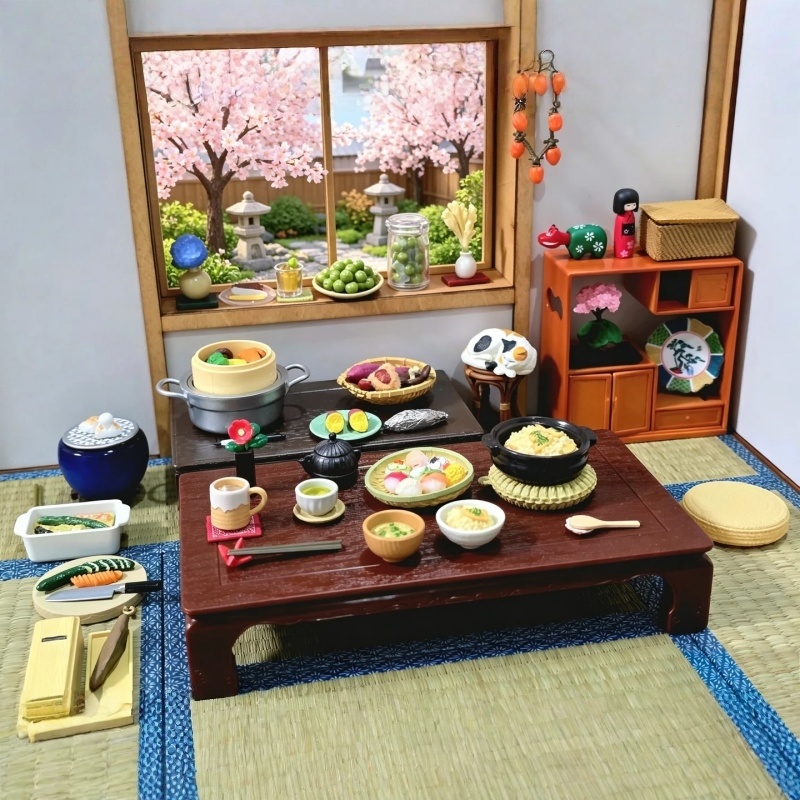 Japanese Lifestyle And Food - Mainan Makanan Miniatur RE-MENT Asli Tersedia,