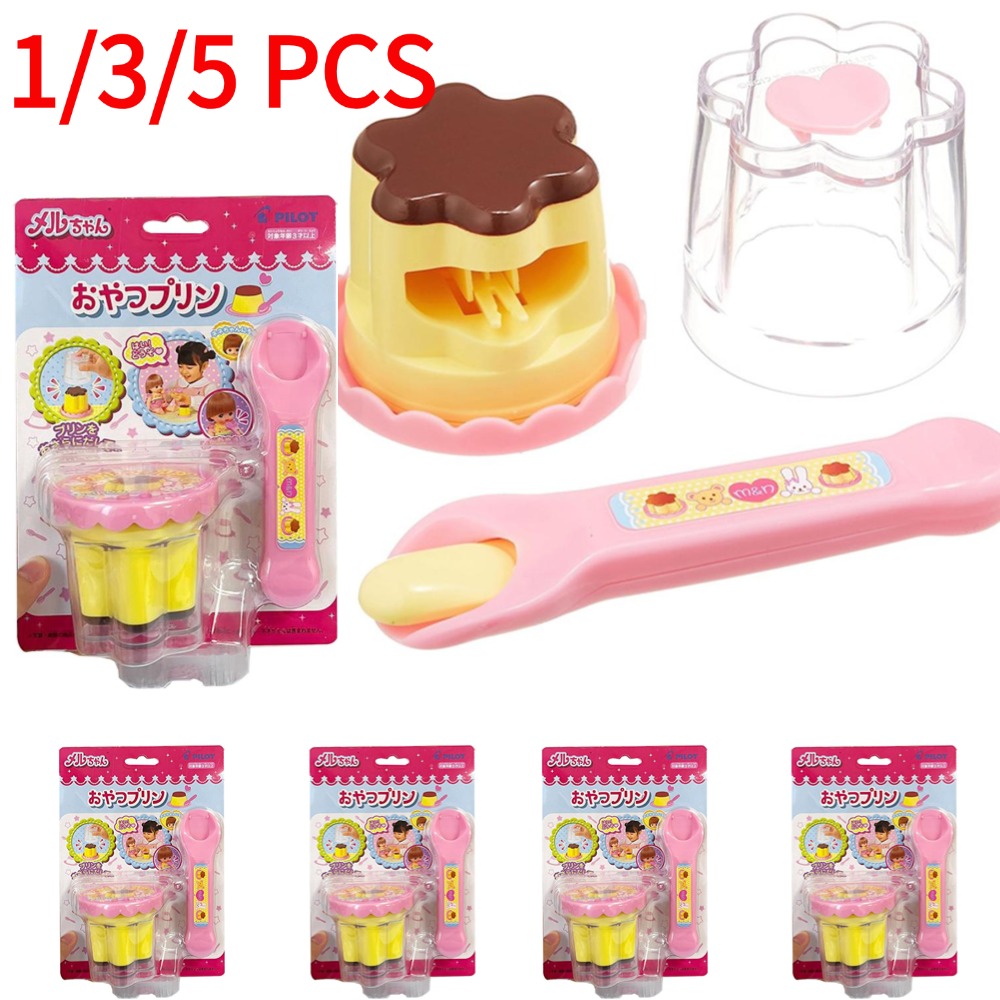 Japanese Lifestyle And Food - 1/3/5 Buah Set Puding Mainan Makan