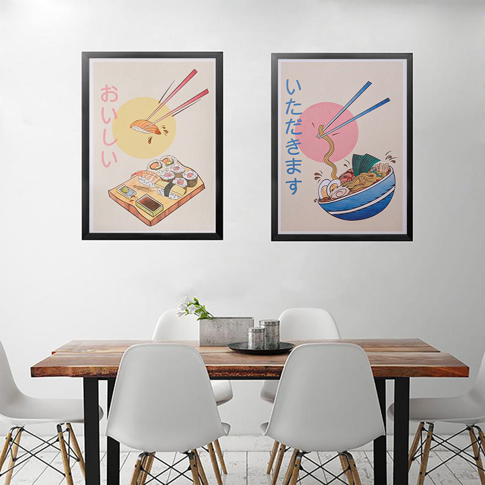 Poster Makanan Dapur Gaya Jepa - Japanese Lifestyle And Food ulasan dan harga