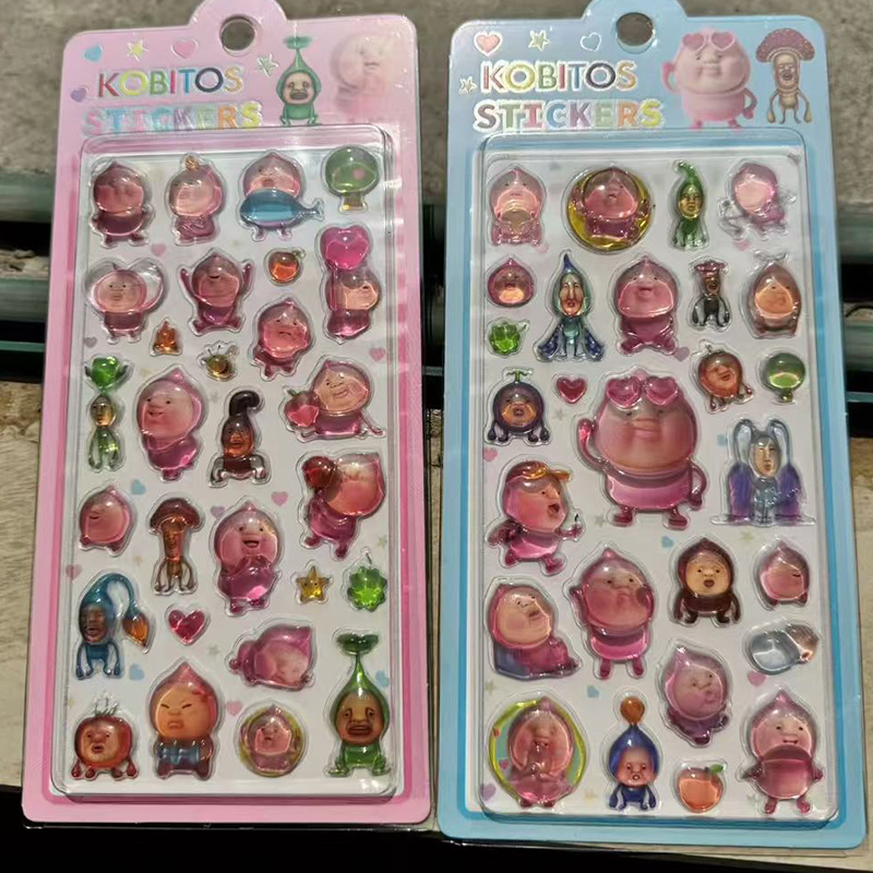 2 Buah Stiker Kristal Relief 3 - Japanese Lifestyle Goods ulasan dan harga