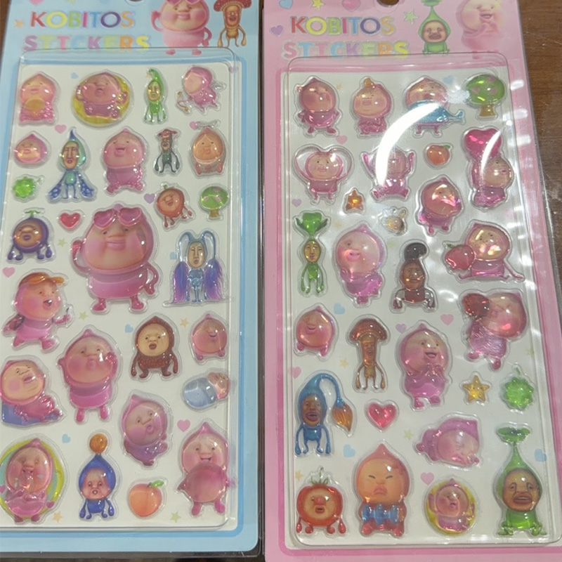 2 Buah Stiker Kristal Relief 3 - Japanese Lifestyle Goods ulasan dan harga