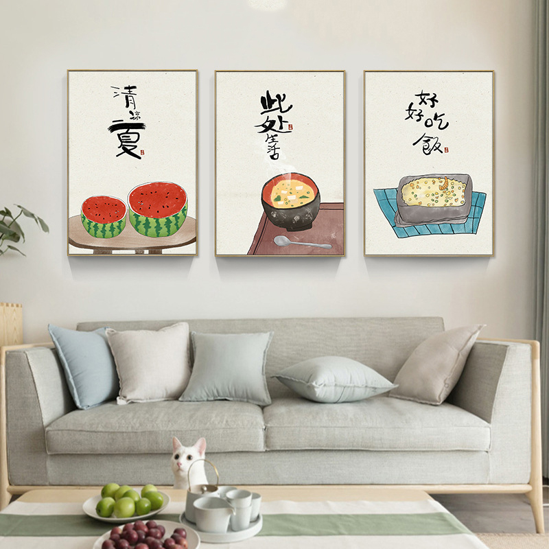 Lukisan kanvas dekorasi rumah  - Japanese Lifestyle Quotes ulasan dan harga