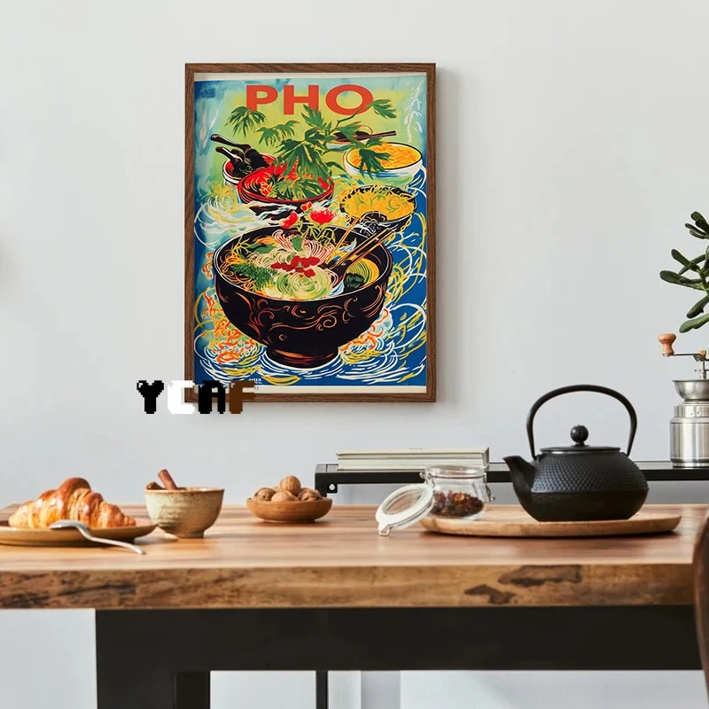 Vintage Jepang Poster makanan  - Japanese Lifestyle And Food ulasan dan harga