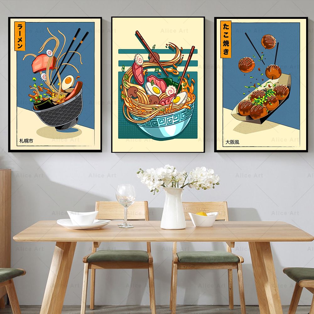 Gaya Jepang Poster Dapur Makan - Japanese Lifestyle And Food ulasan dan harga