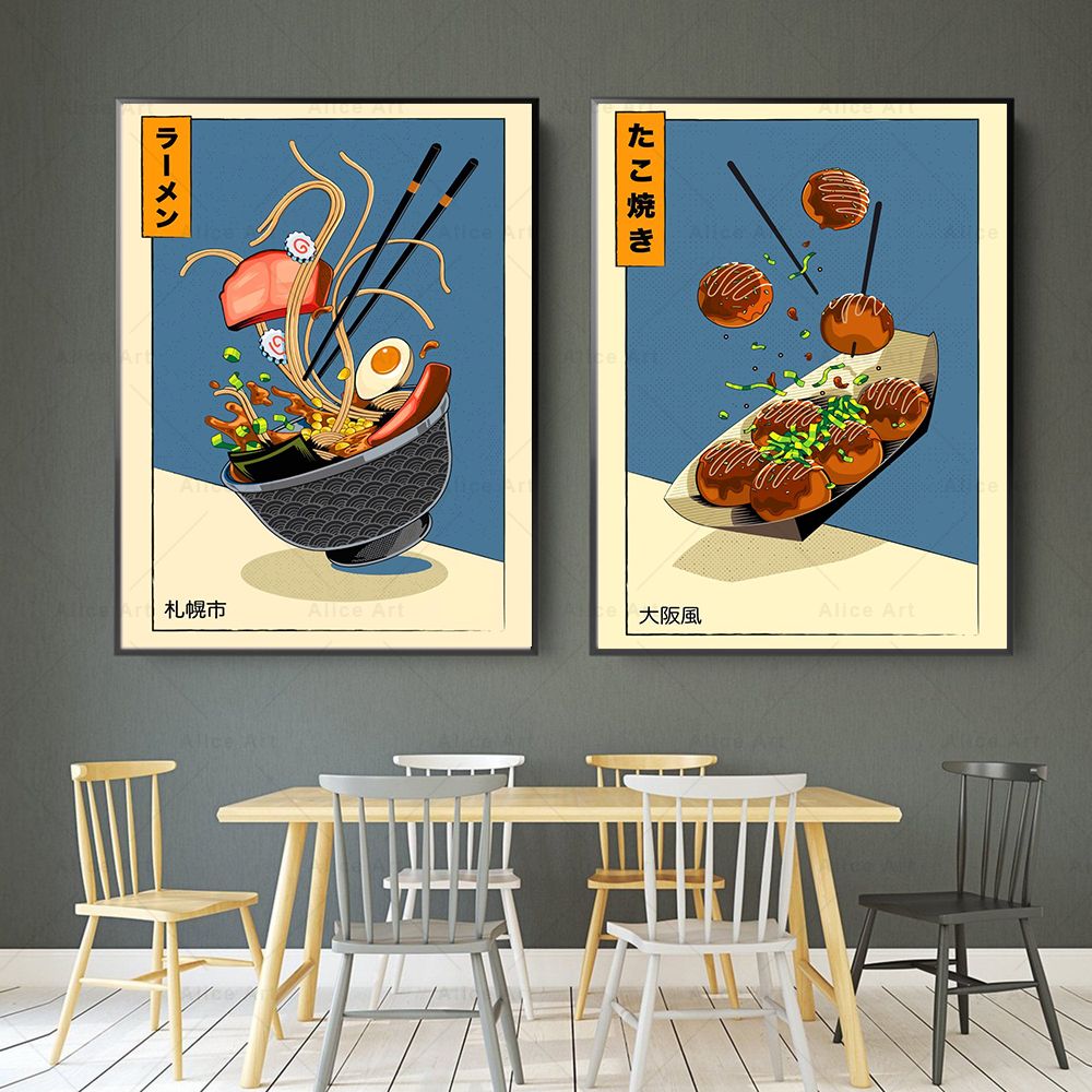 Gaya Jepang Poster Dapur Makan - Japanese Lifestyle And Food ulasan dan harga