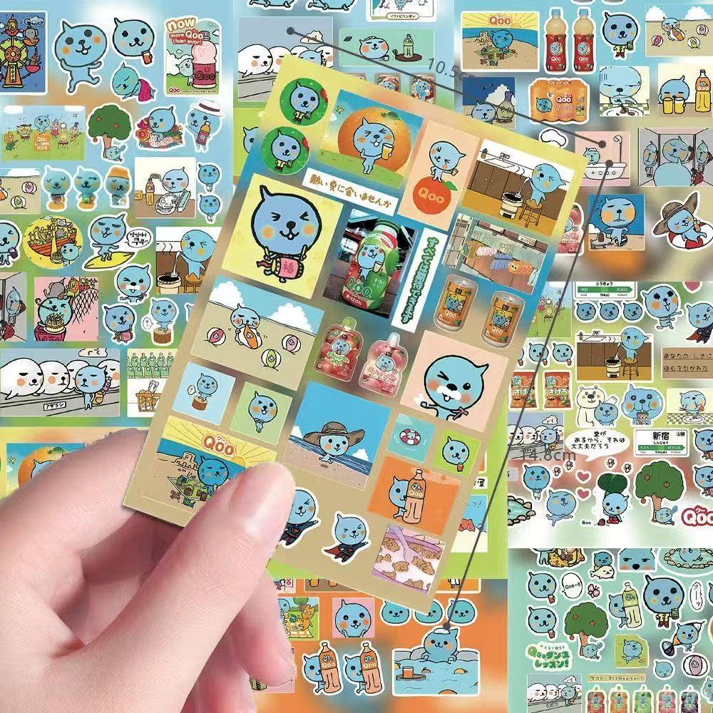 8 Buah Stiker Bahan Dekoratif  - Japanese Lifestyle Goods ulasan dan harga