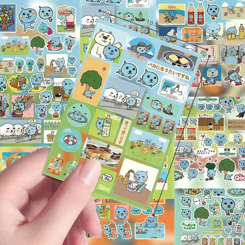 8 Buah Stiker Bahan Dekoratif  - Japanese Lifestyle Goods ulasan dan harga